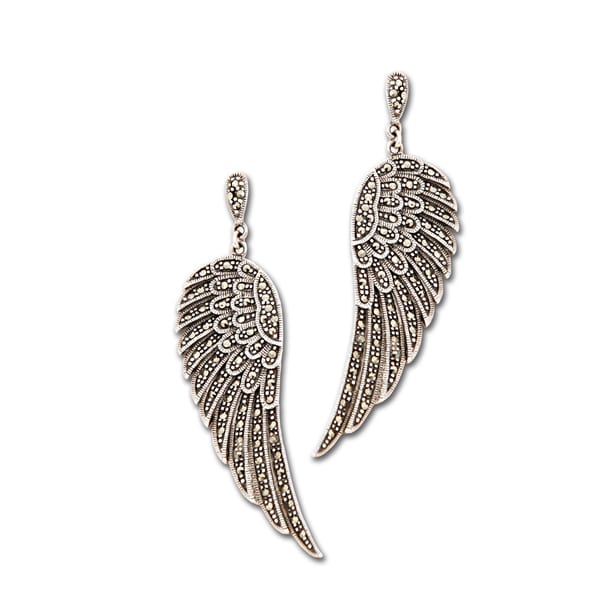 Angel Wings Earrings Tiger